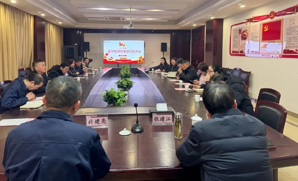 尊龙凯时（Z6）中国科技有限公司-官方网站
党支部召开2024年年度总结会议